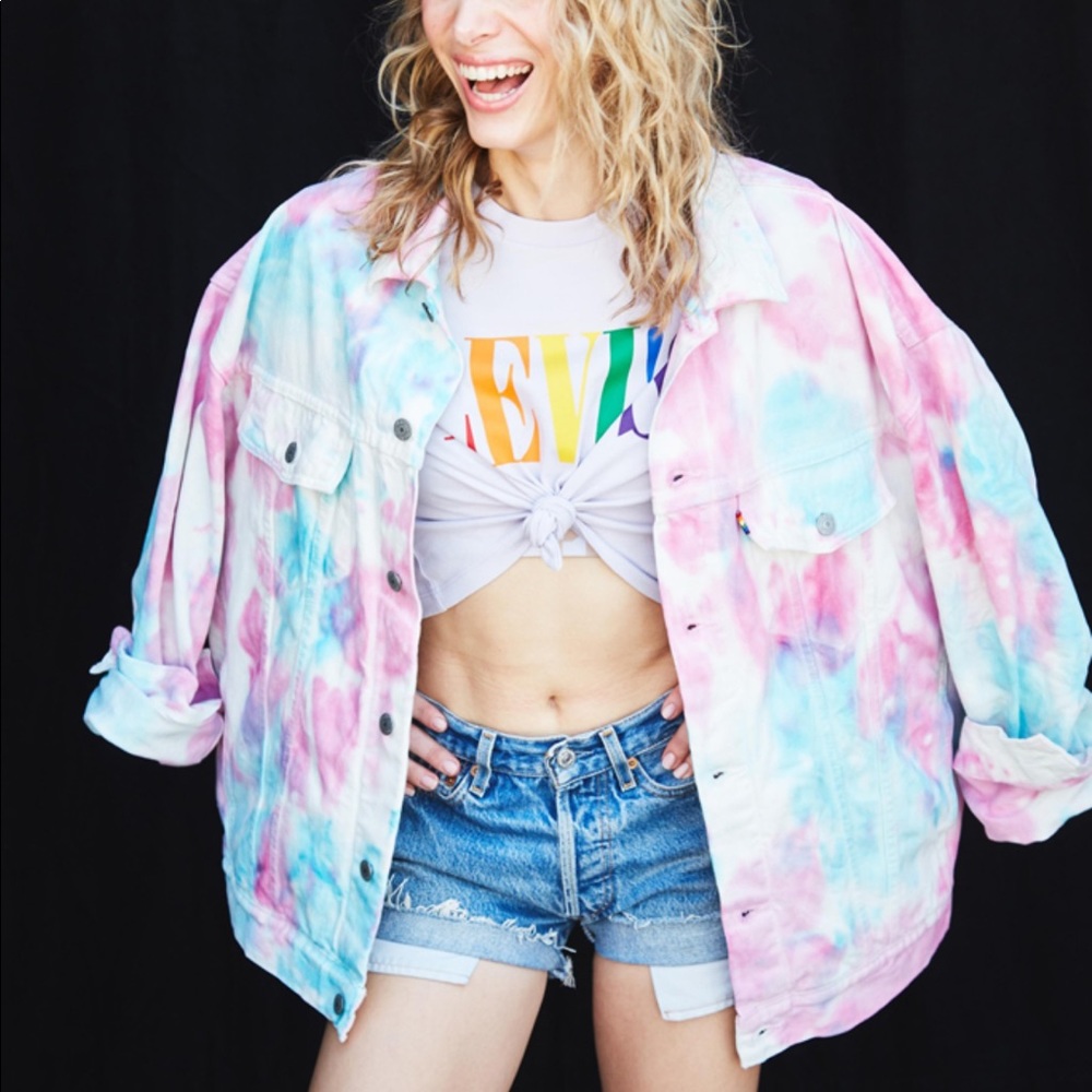 Levi’s Pride oversized tucker jacket